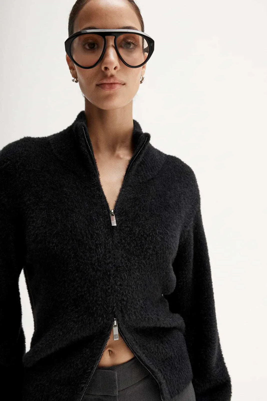 Elka Collective Leon Knit Cardigan Black