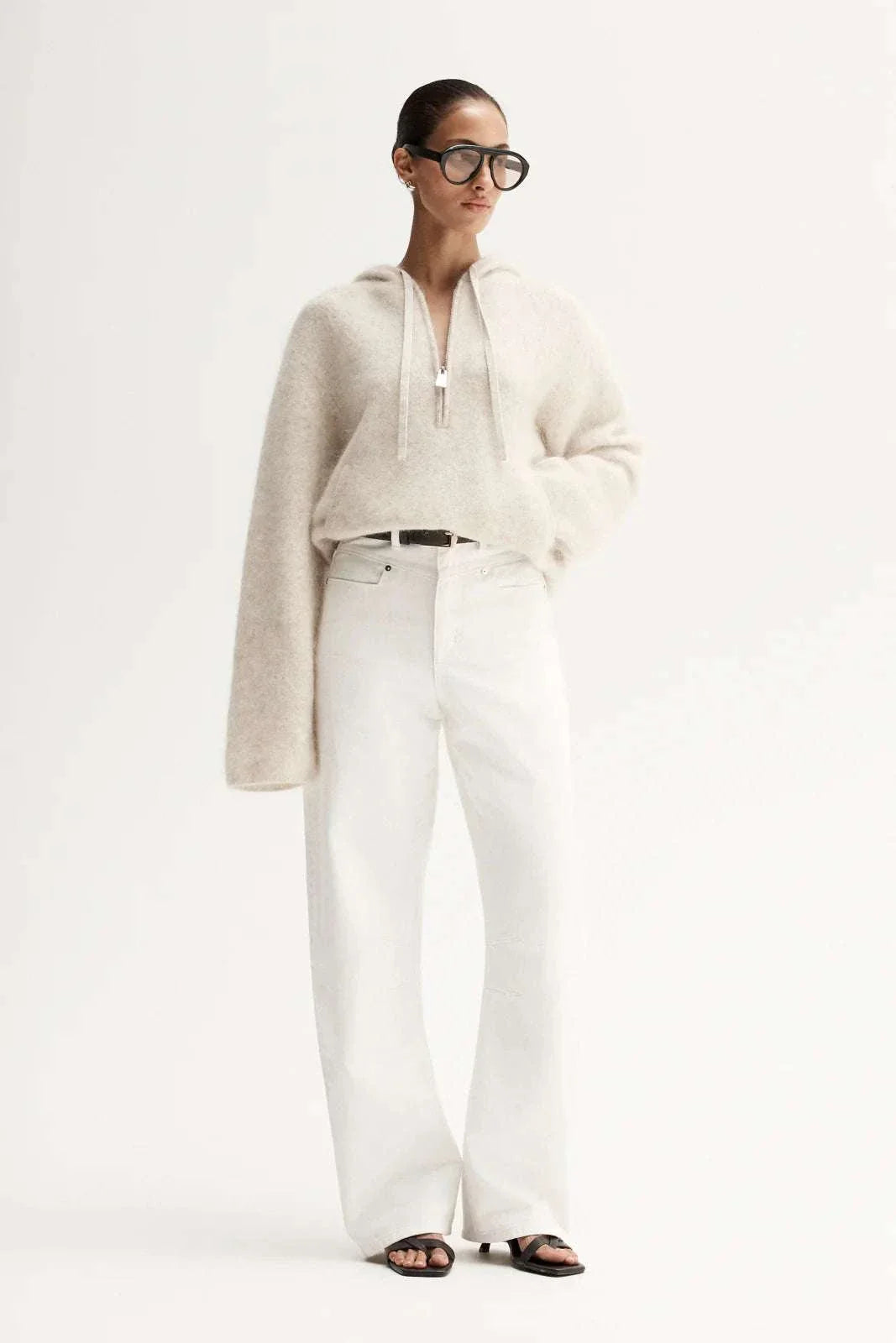 Elka Collective Madden Knit Jumper Oatmarle