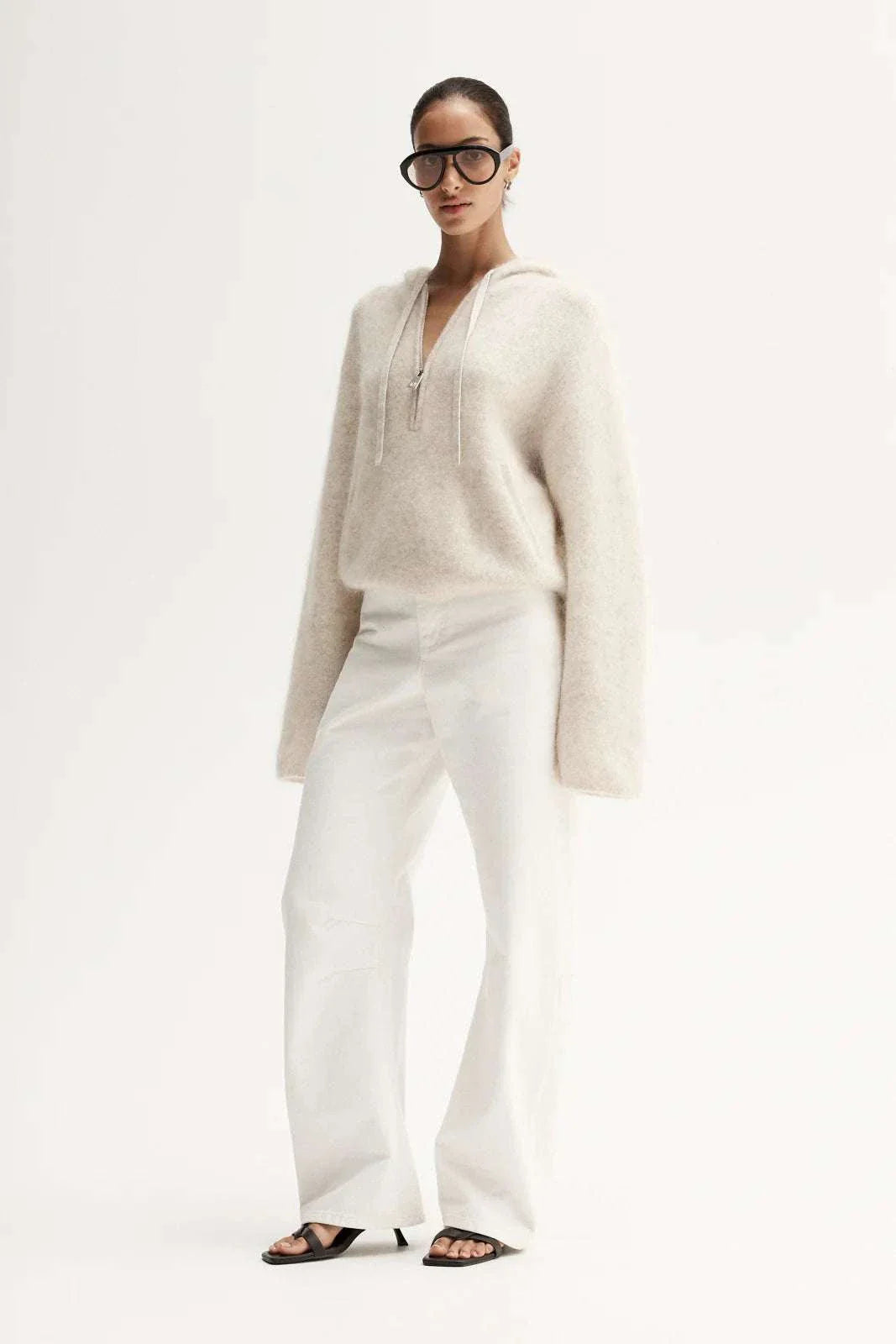 Elka Collective Madden Knit Jumper Oatmarle