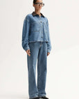 Elka Collective Benji Denim Shirt Trinity Blue