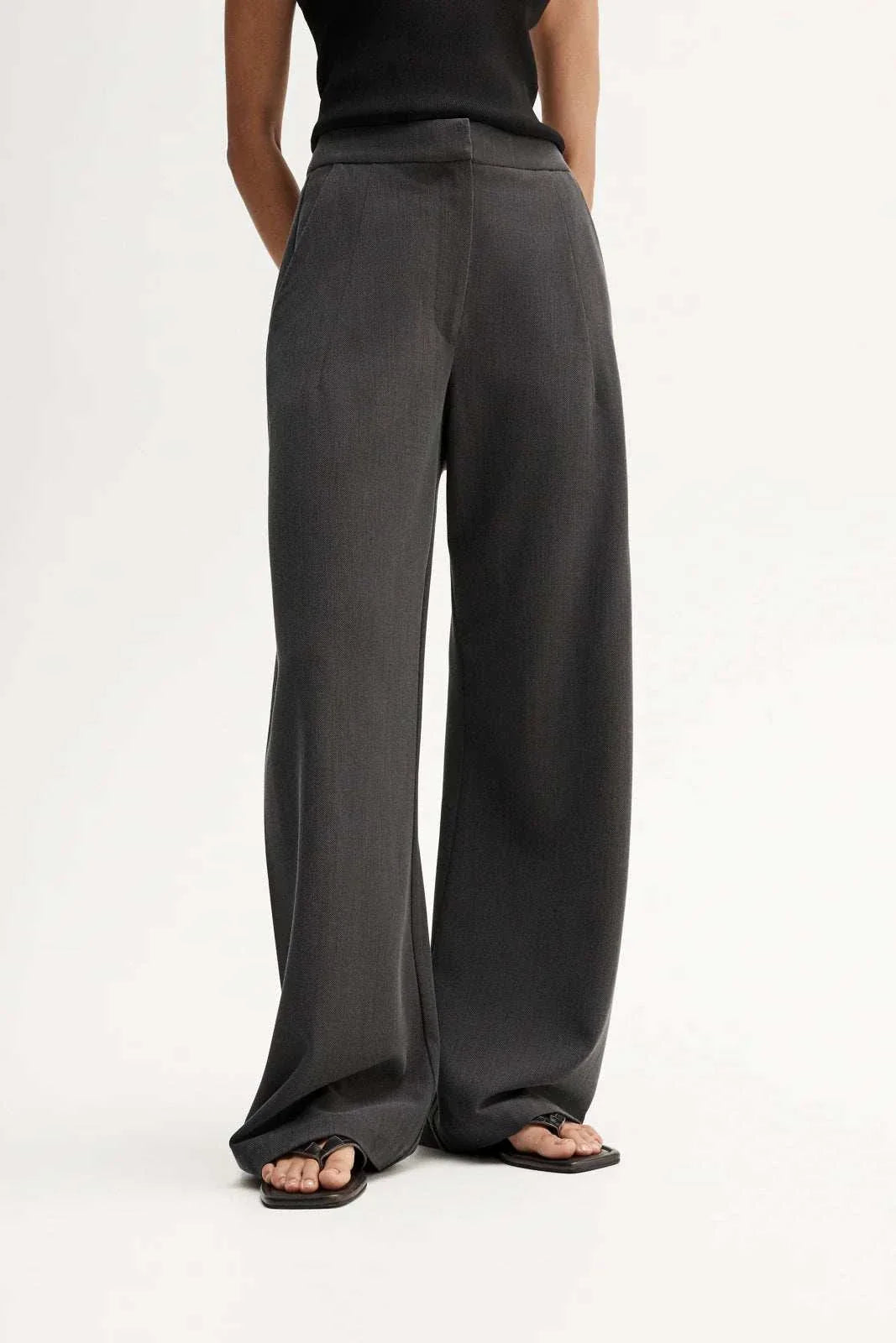 Elka Collective Brynne Pant Grey Marle