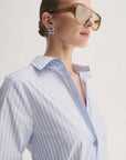 Elka Collective Kallie Stripe Shirt Blue Stripe