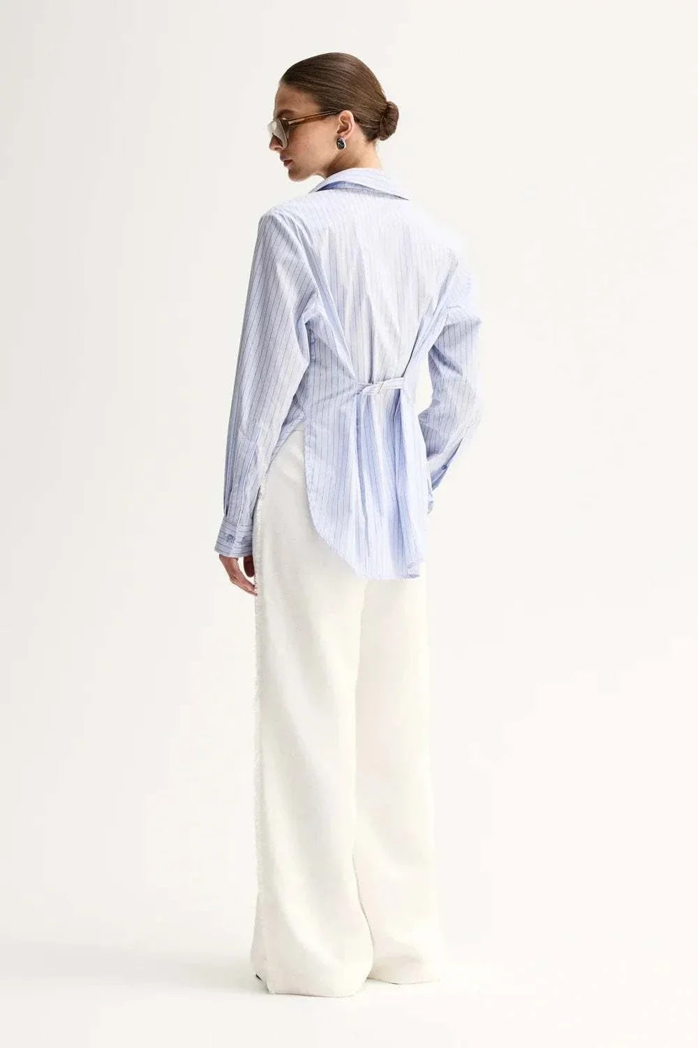 Elka Collective Kallie Stripe Shirt Blue Stripe