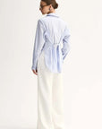 Elka Collective Kallie Stripe Shirt Blue Stripe