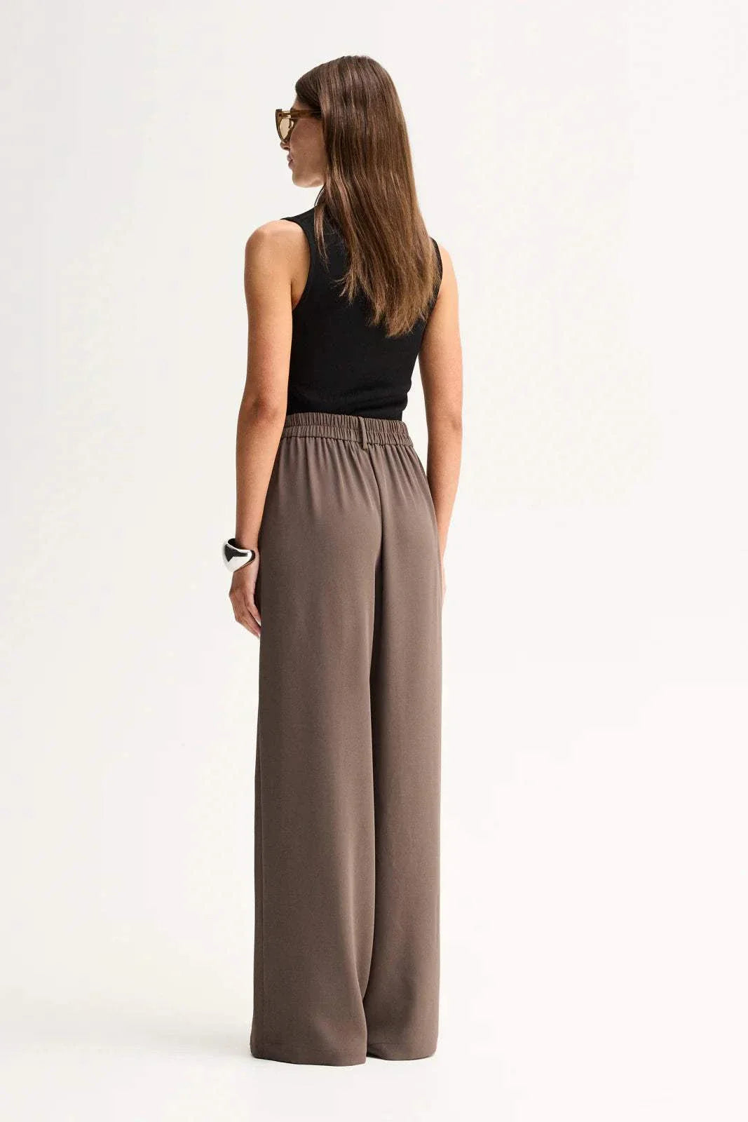 Elka Collective Fleur Pant Taupe