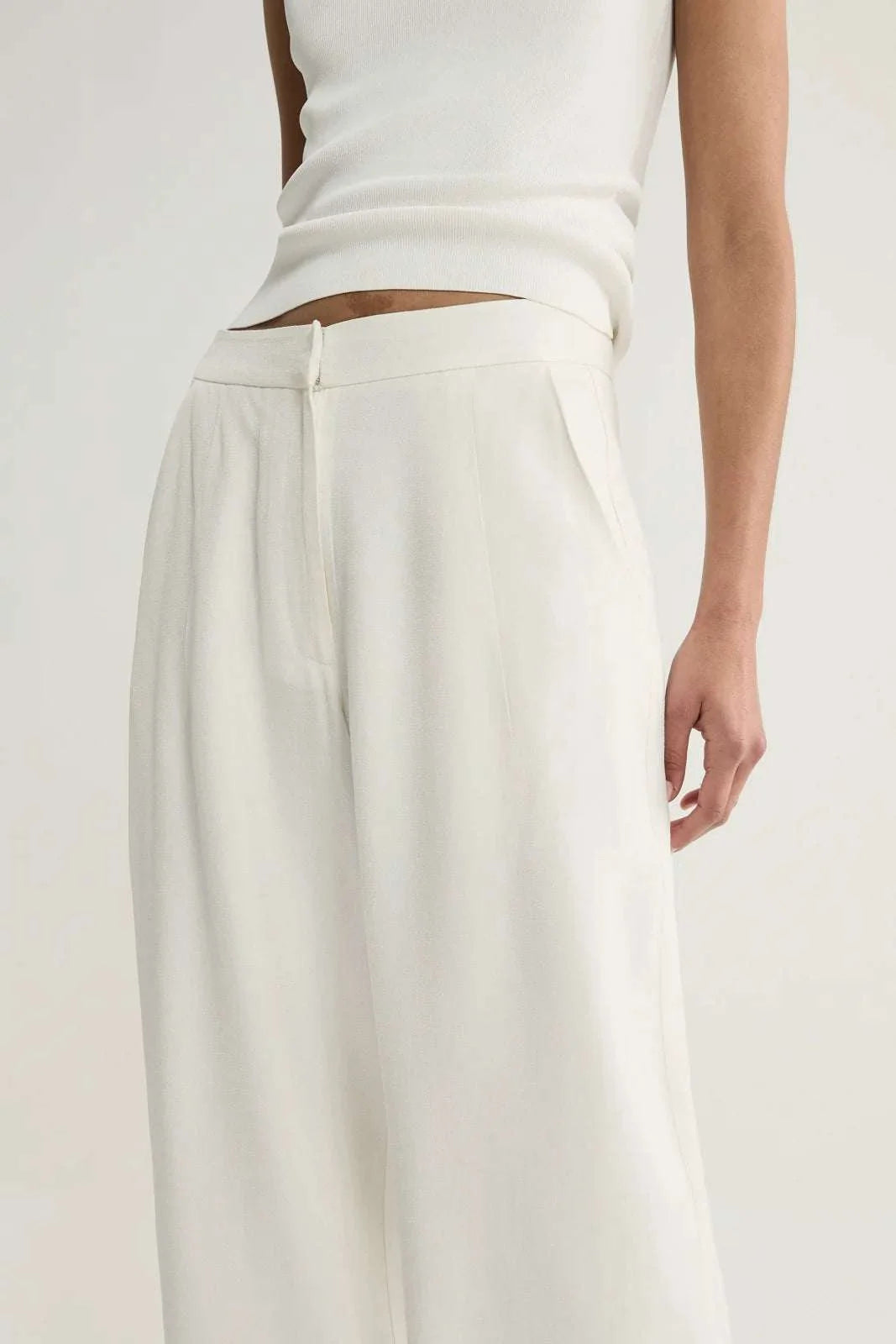 Elka Collective Tori Pant White