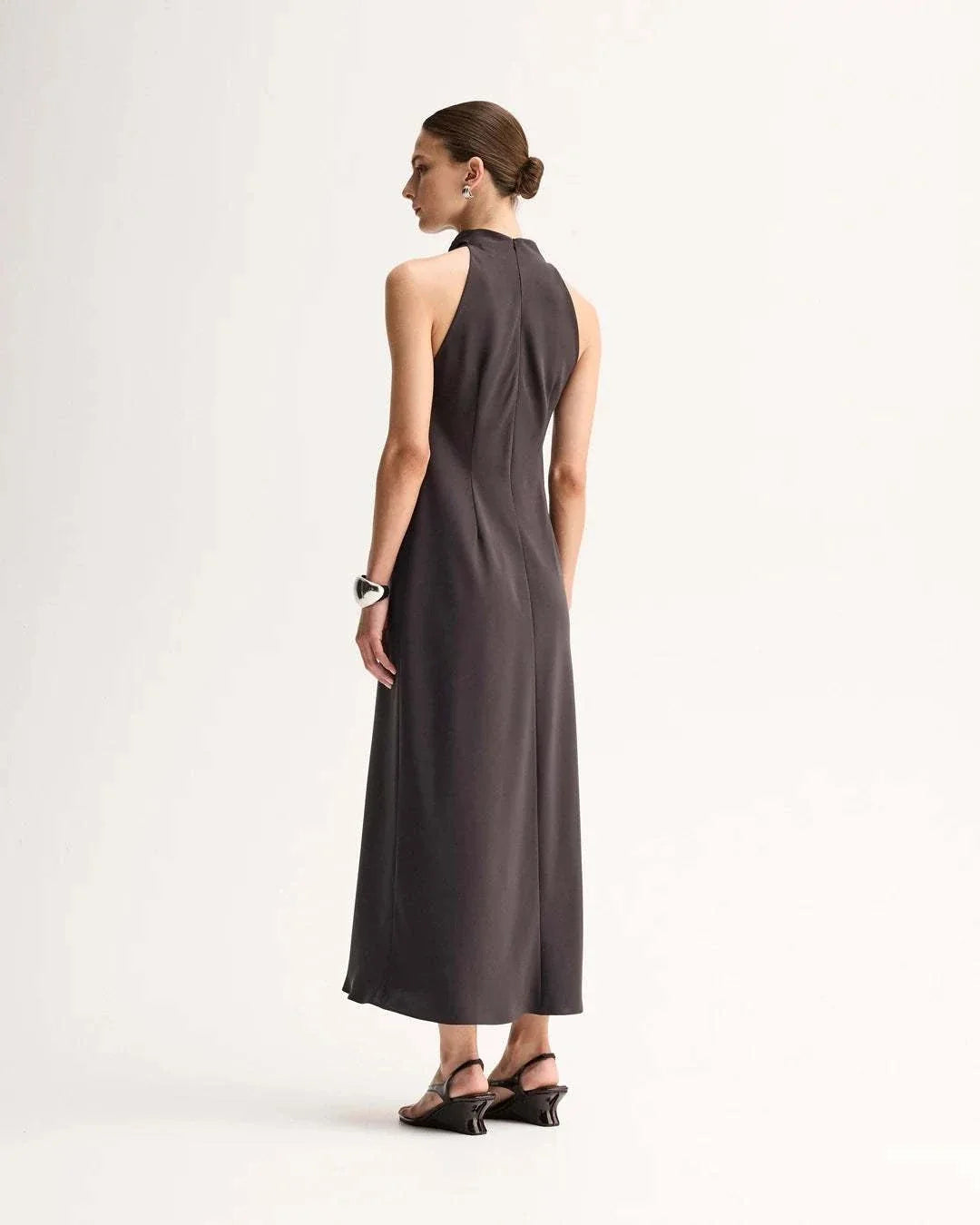 Elka Collective Harper Maxi Dress Slate