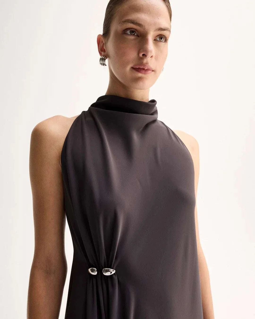 Elka Collective Harper Maxi Dress Slate