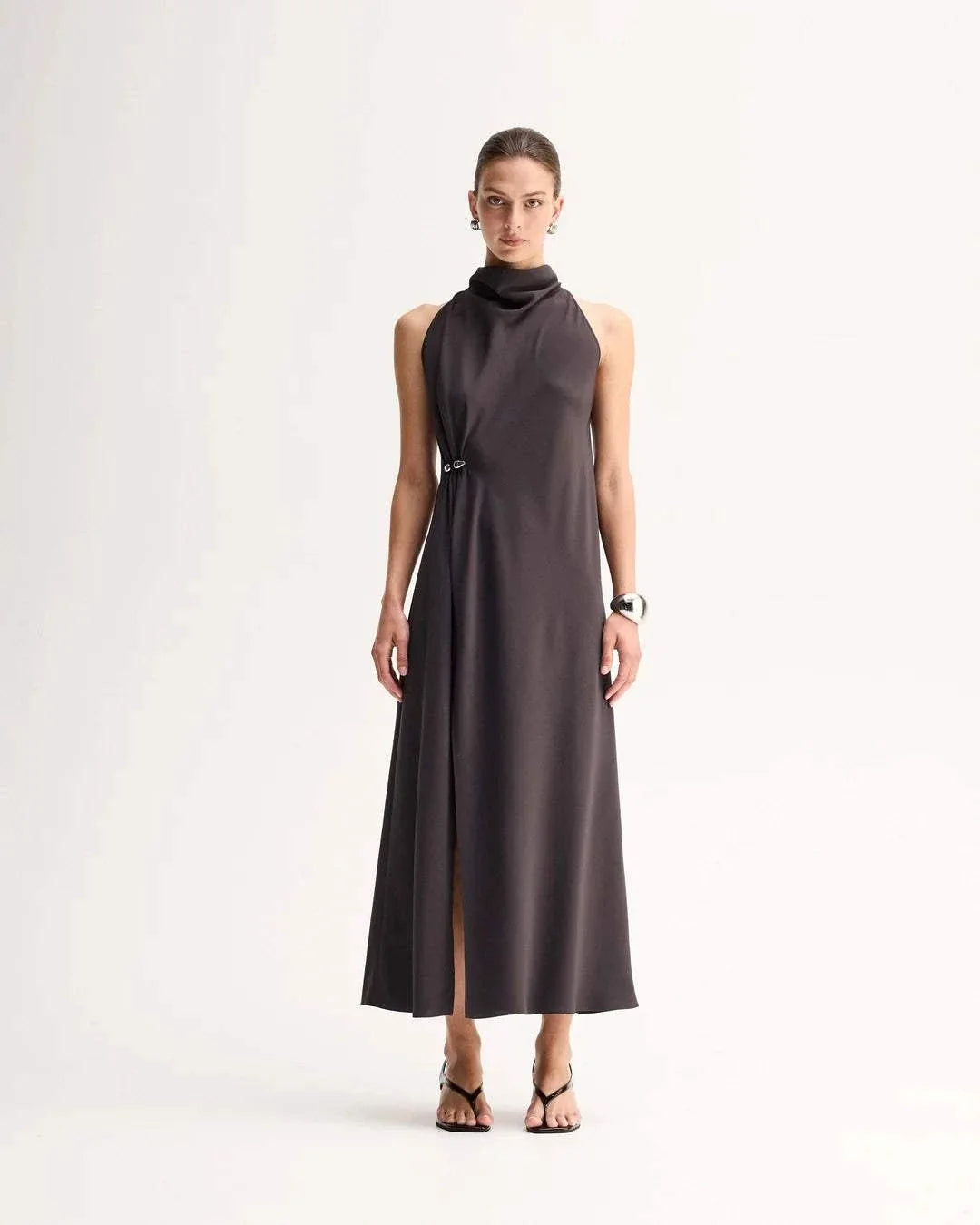Elka Collective Harper Maxi Dress Slate