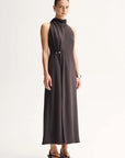 Elka Collective Harper Maxi Dress Slate