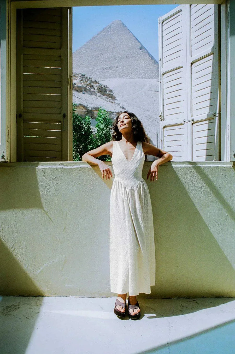 Kinga Csilla Kaya Anglaise Tuscany Dress