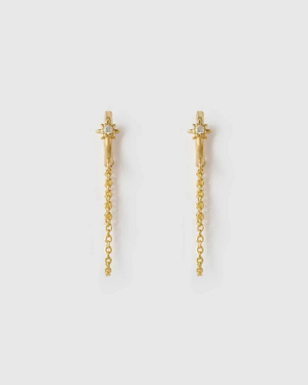 Arms of Eve Kenzie Gold Chain Earrings