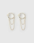 Arms of Eve Kenzie Silver Chain Earrings
