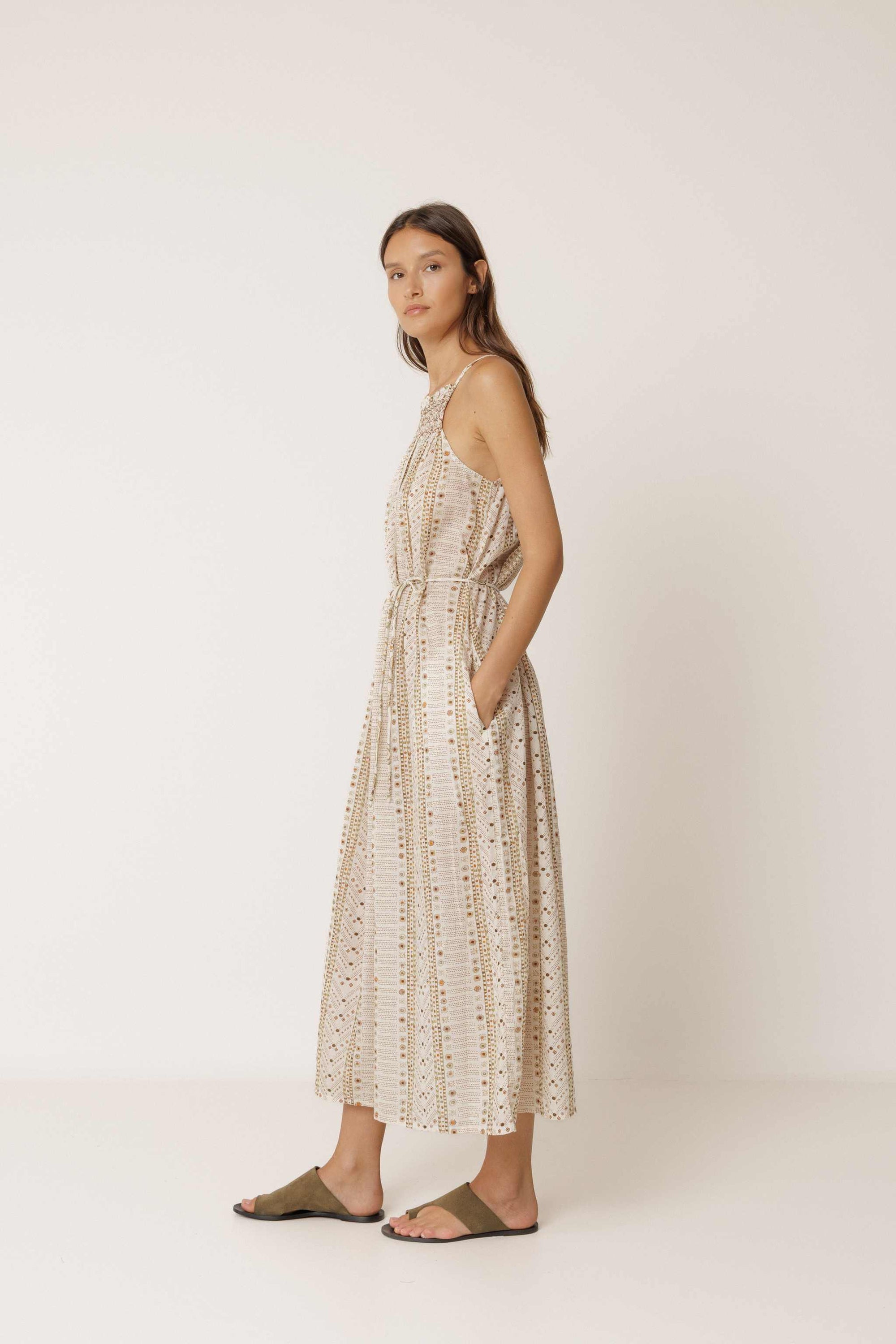 Indi and Cold Mini Dress Vestido 102 Crudo