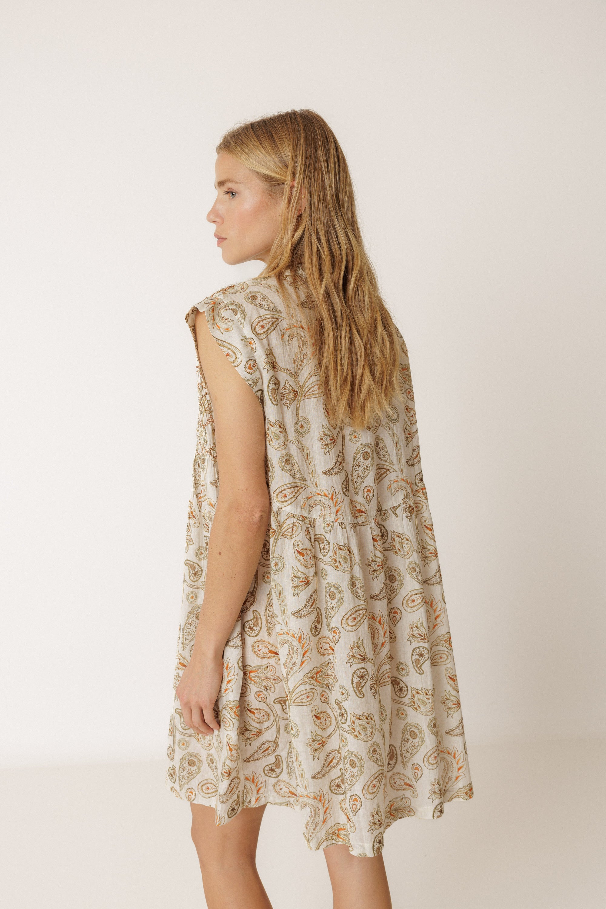 Indi and Cold Dress Vestido 703 Khaki
