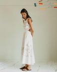 Indi and Cold Maxi Dress Vestido 102 Crudo