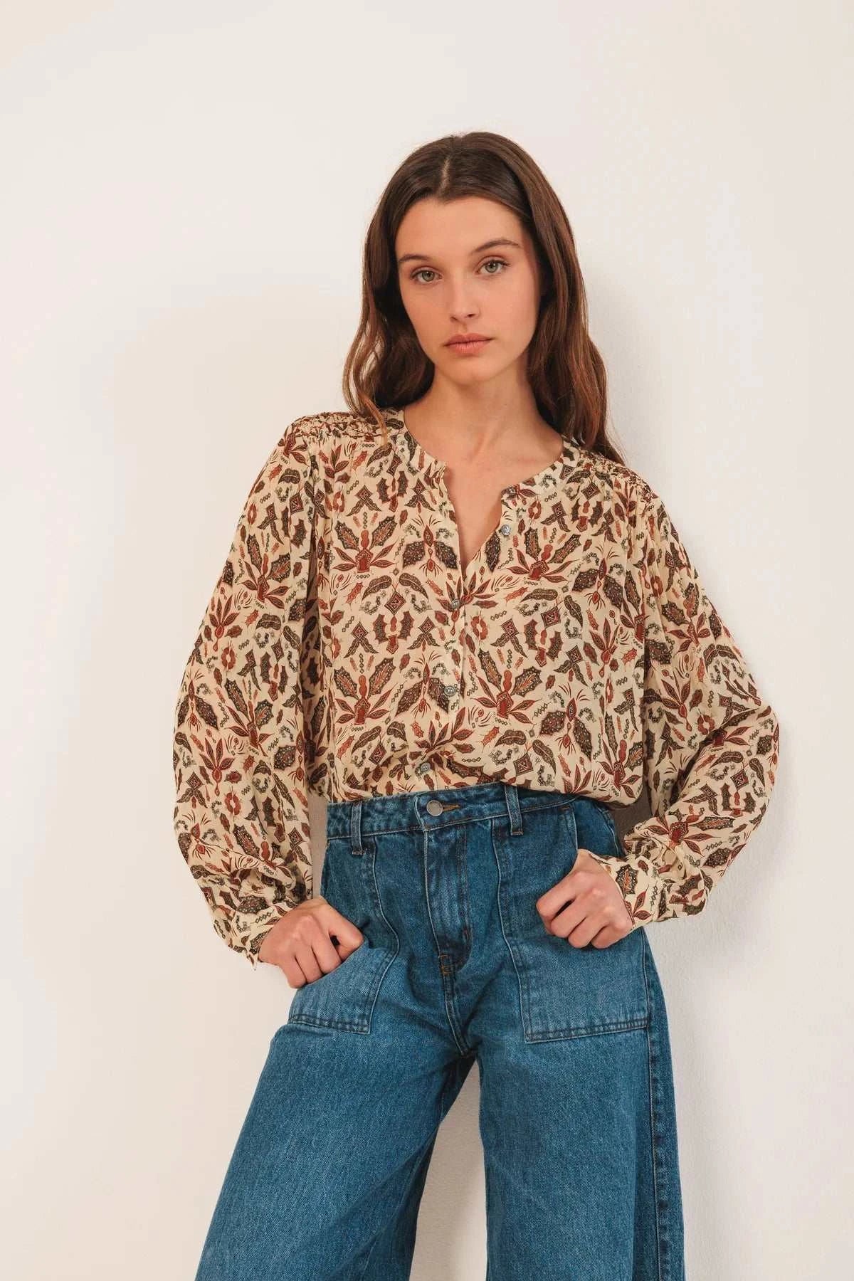 Indi and Cold Camisa Shirt 119 Lino