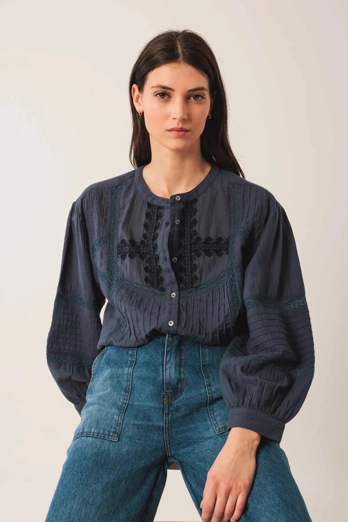Indi and Cold Camisa Shirt 0 Indigo