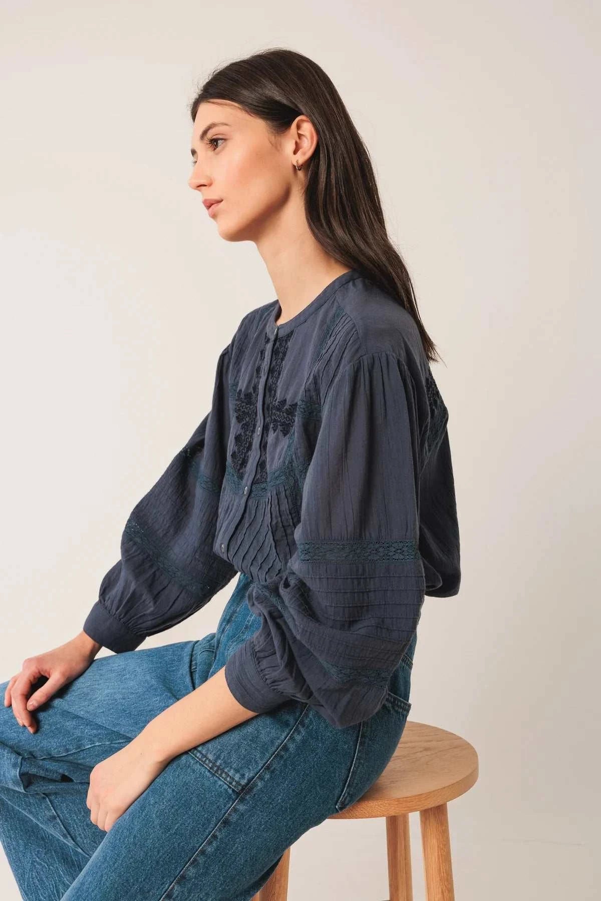 Indi and Cold Camisa Shirt 0 Indigo