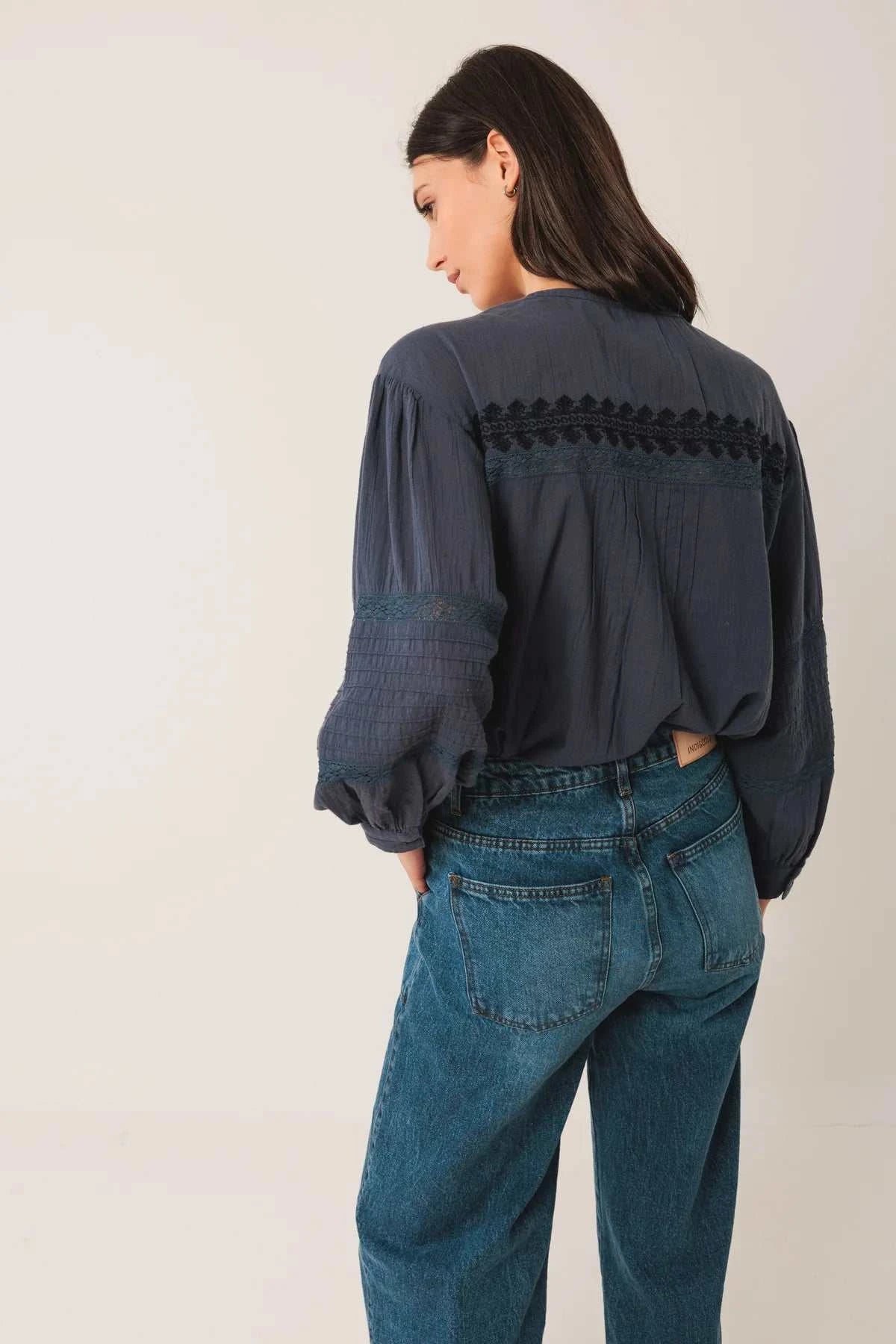 Indi and Cold Camisa Shirt 0 Indigo