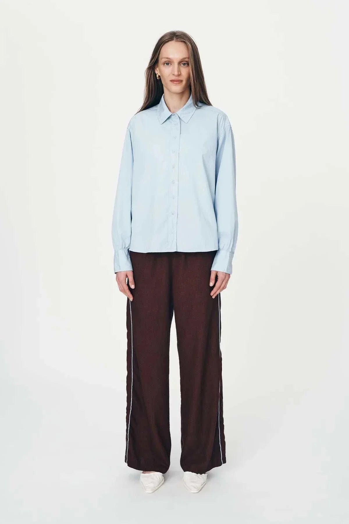 Rowie Kaia Linen Straight Pants Andorra