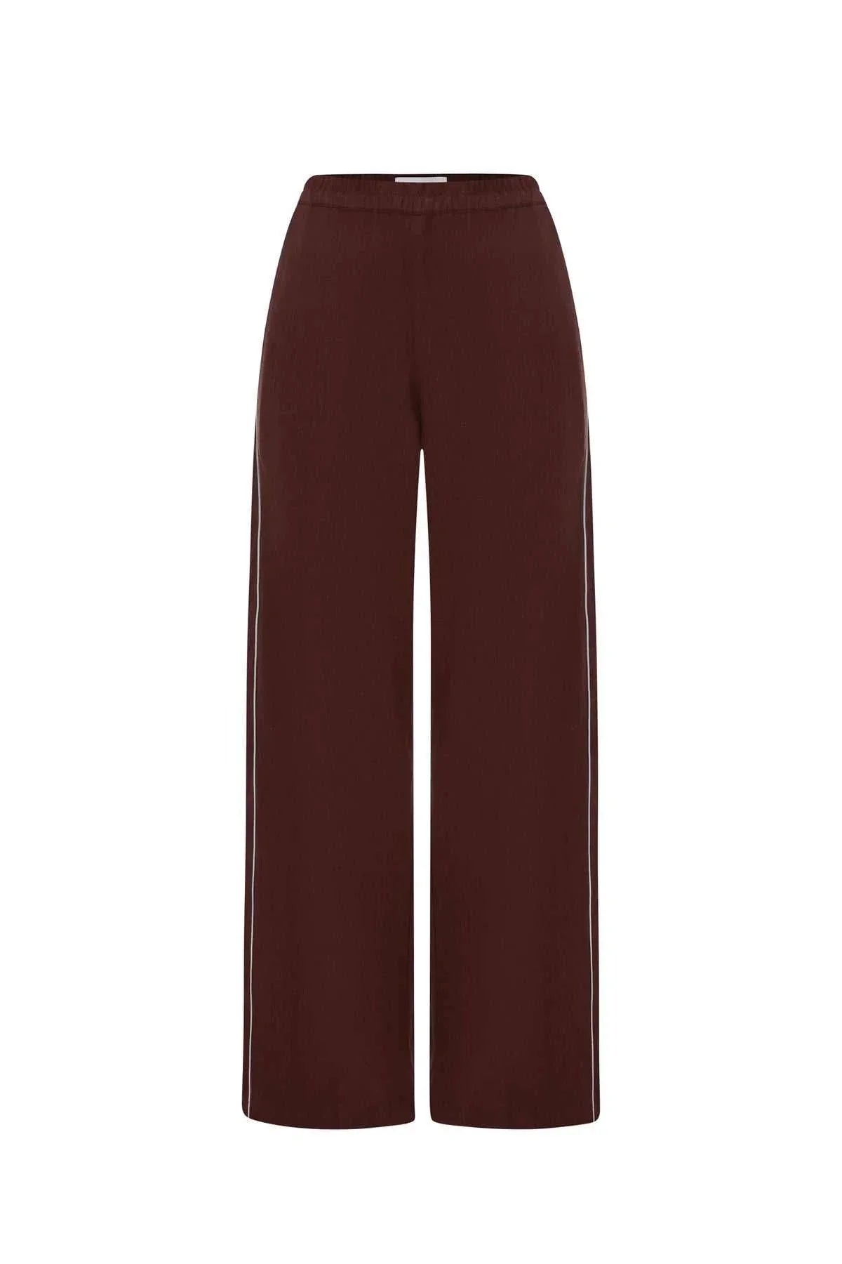 Rowie Kaia Linen Straight Pants Andorra