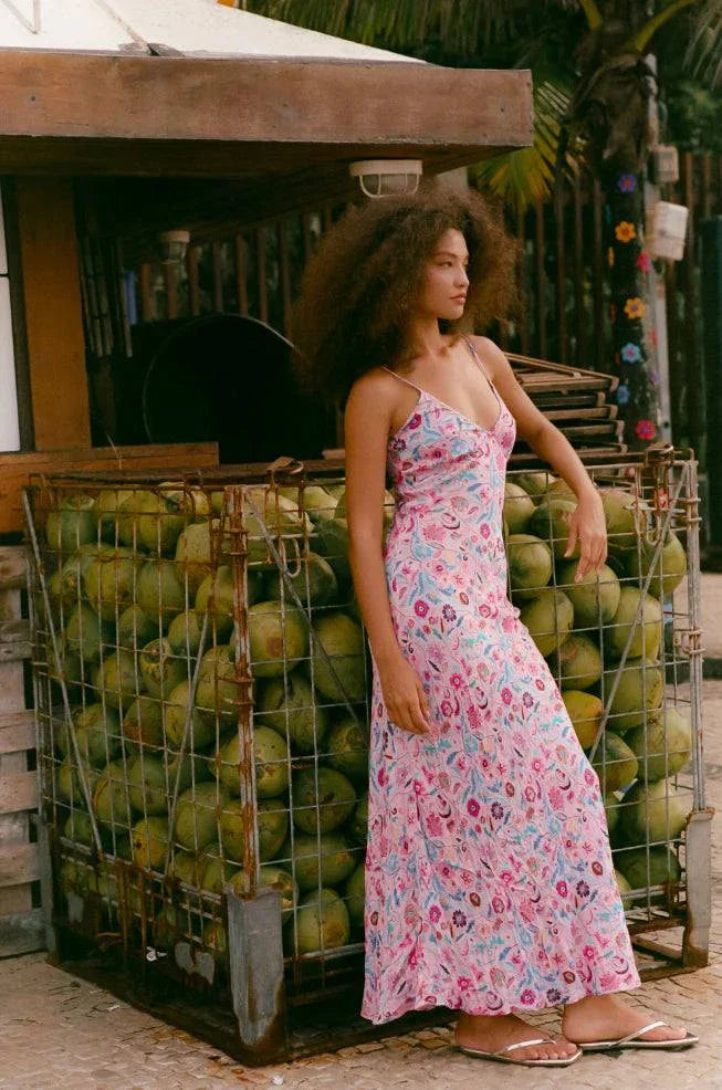 Kinga Csilla Aster Triangle Slip Dress