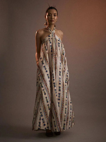 Kinga Csilla Westley Trapeze Dress