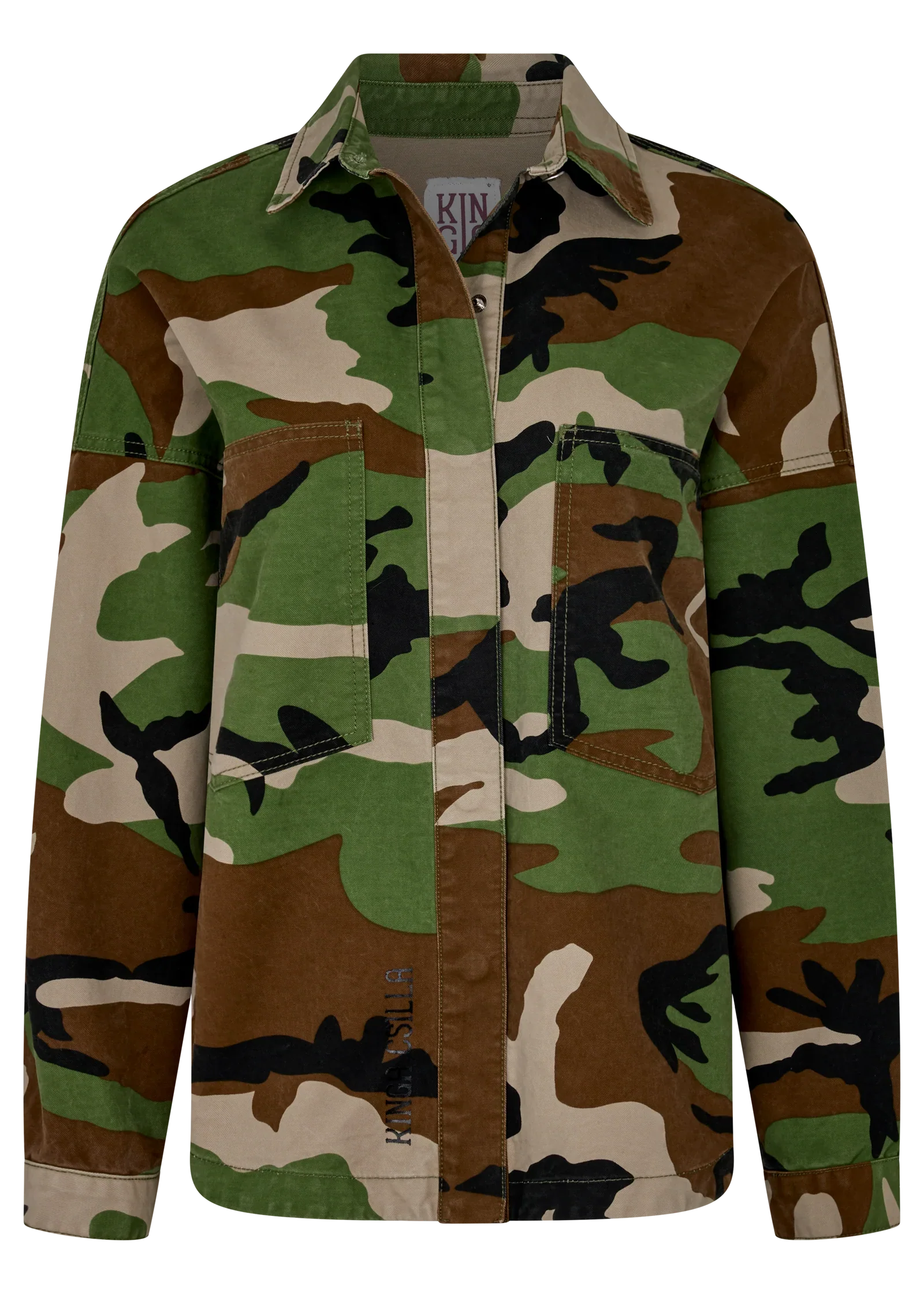 Kinga Csilla Camuffare Cin Shirt