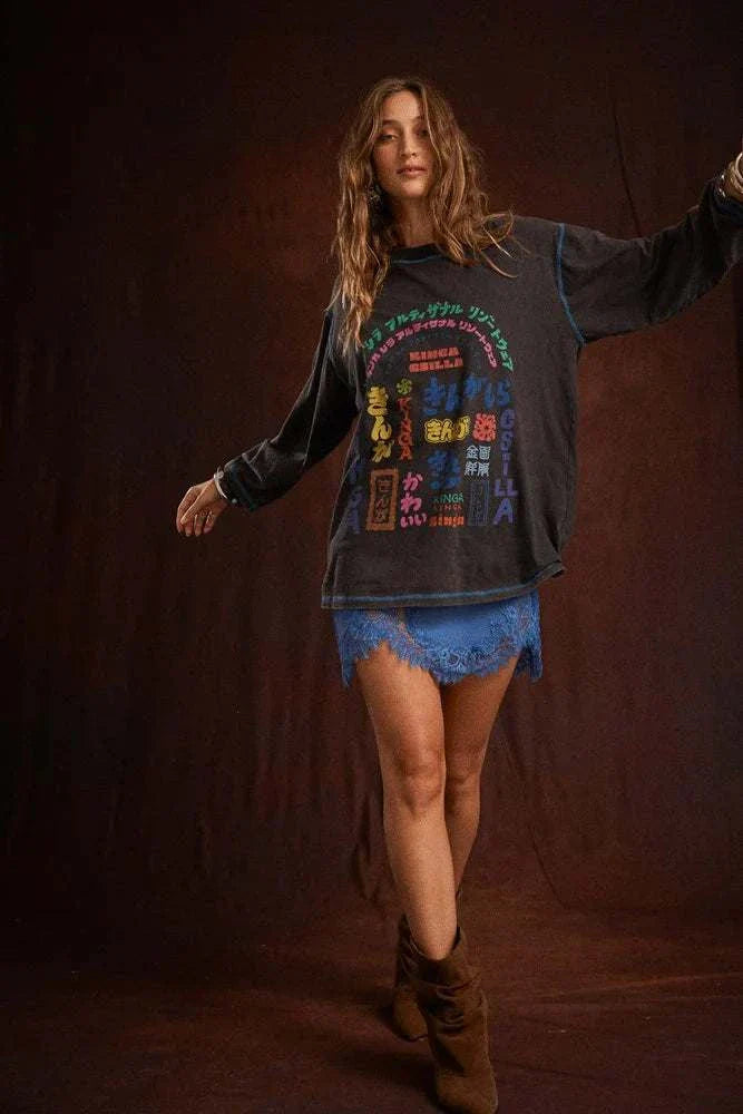 Kinga Csilla Lantern Tommy Tee LS