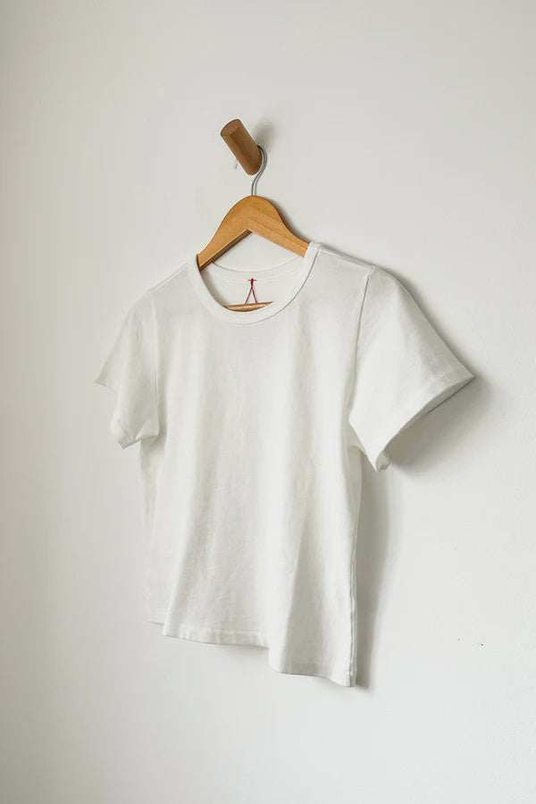 Boy Tee Vintage White