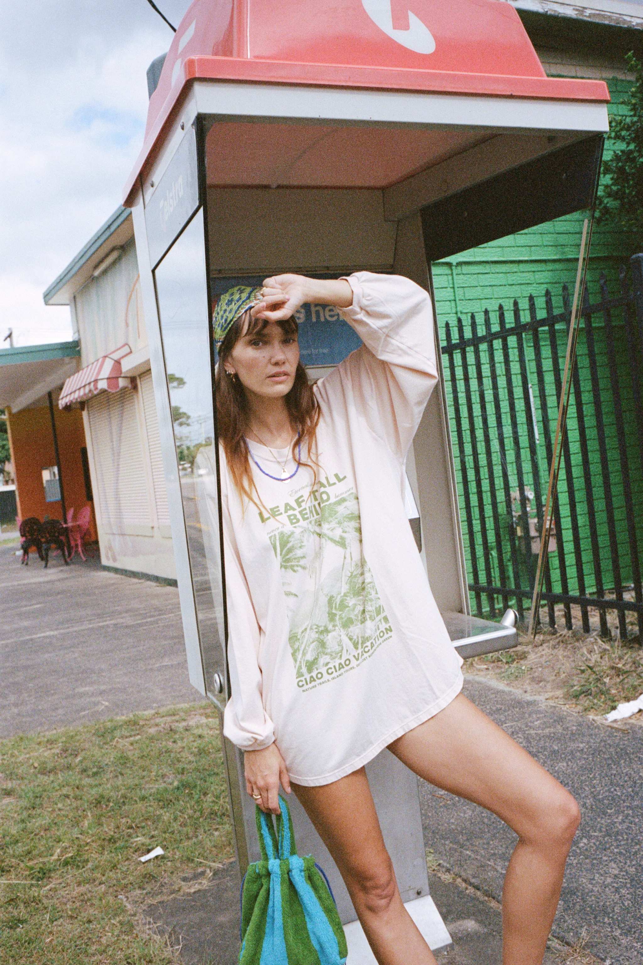 Ciao Ciao Leaf It All Haven Long Sleeve Tee