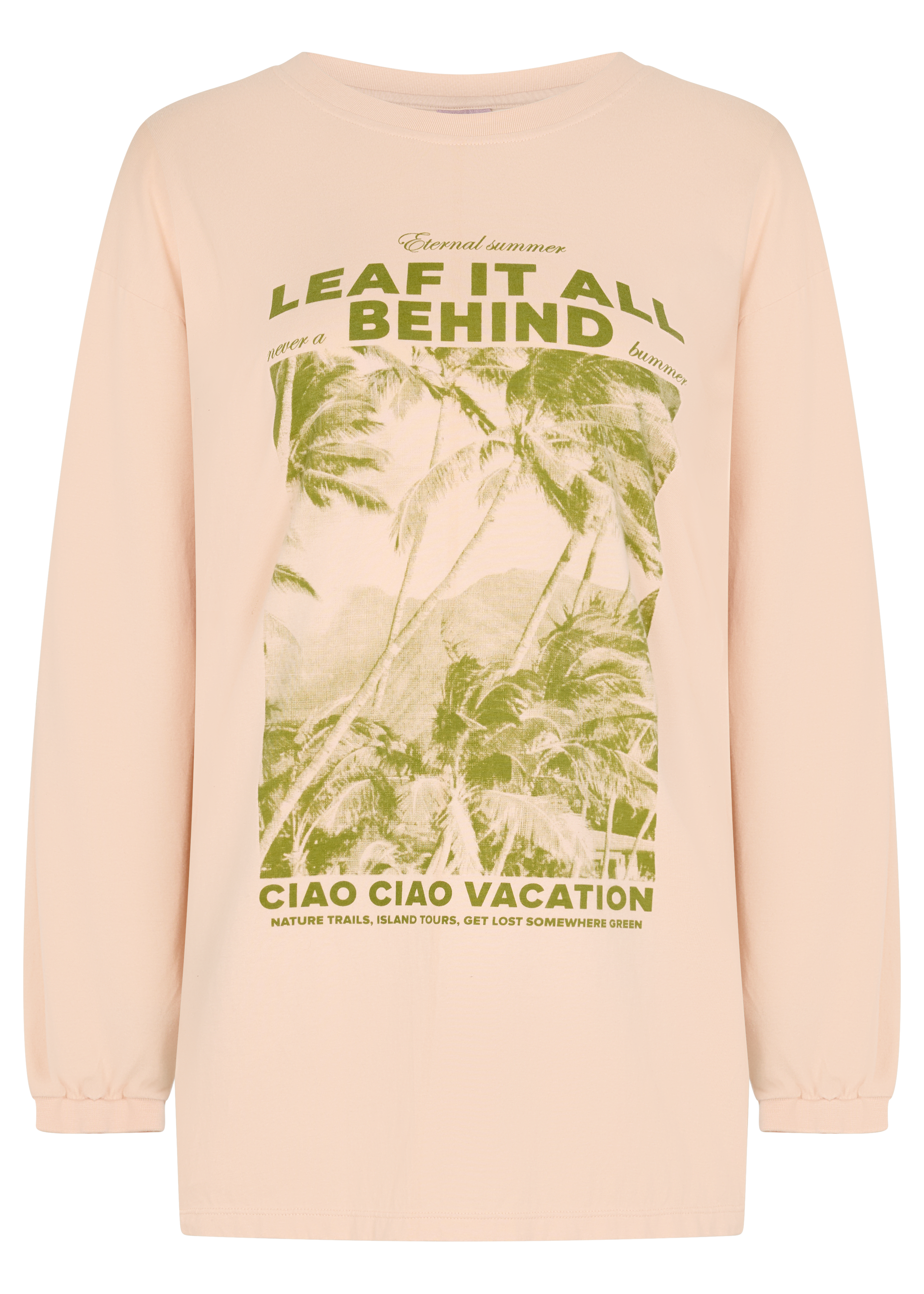 Ciao Ciao Leaf It All Haven Long Sleeve Tee
