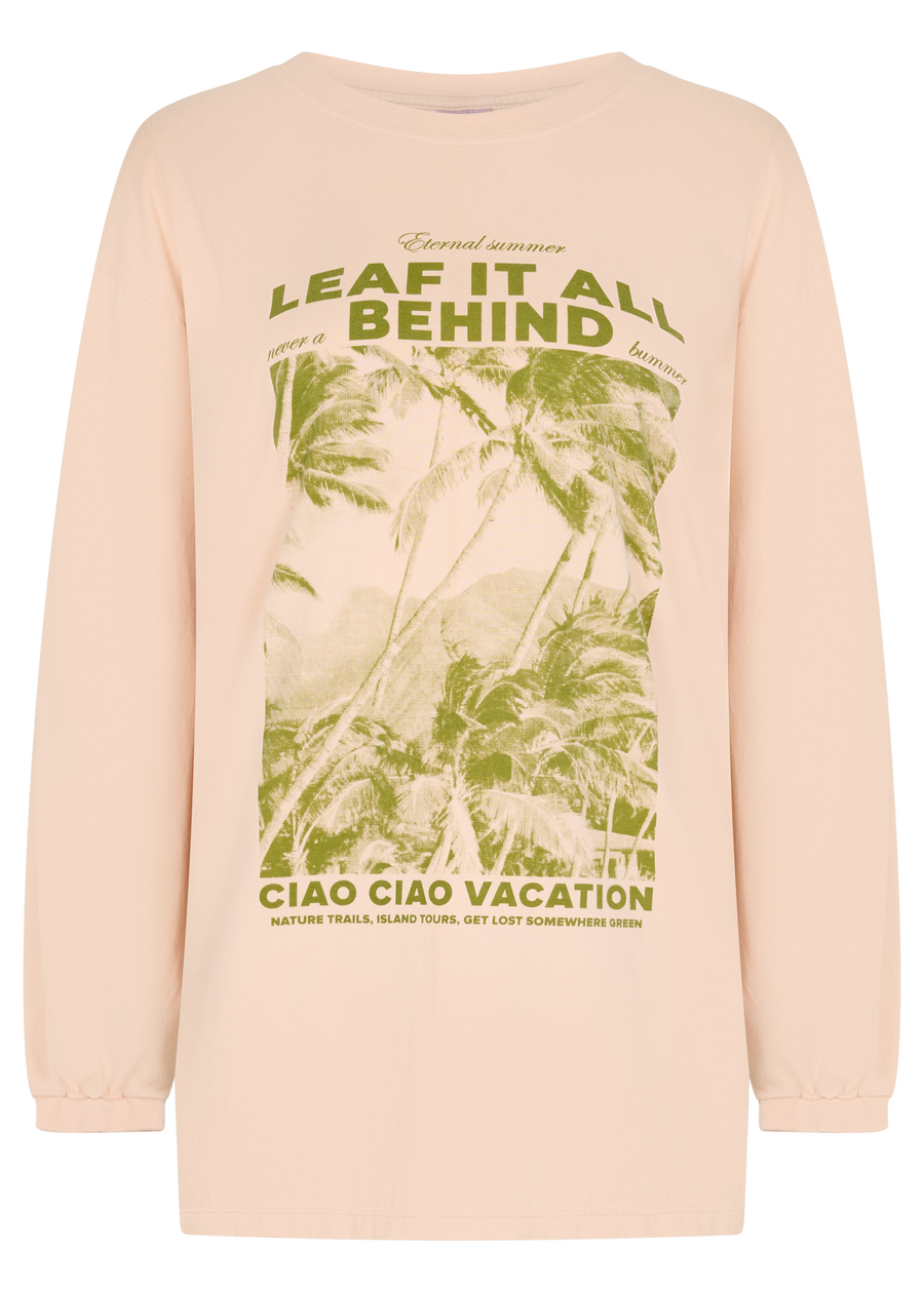 Ciao Ciao Leaf It All Haven Long Sleeve Tee
