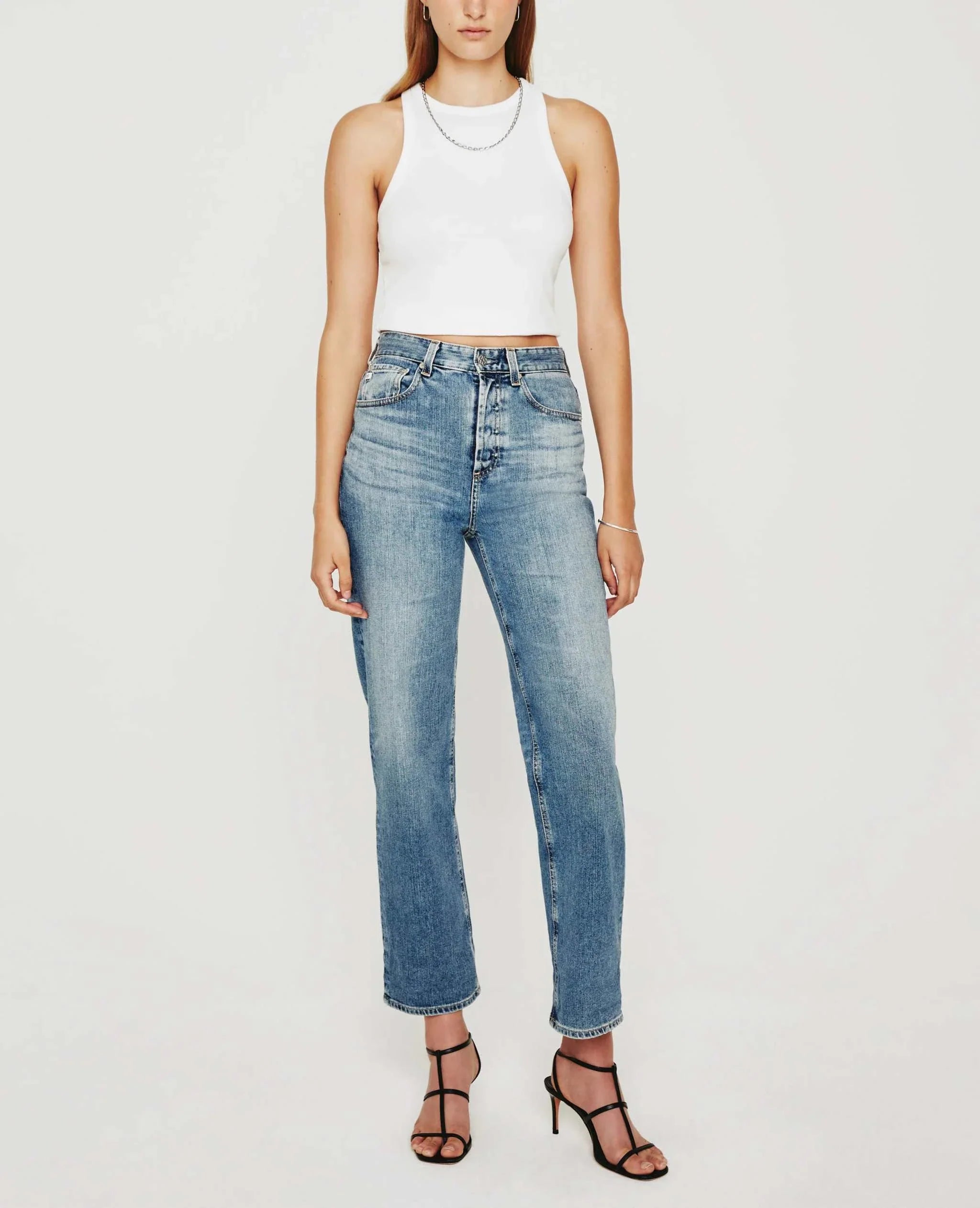 AG Knoxx High Rise Baggy Boyfriend 17 Years Waveview