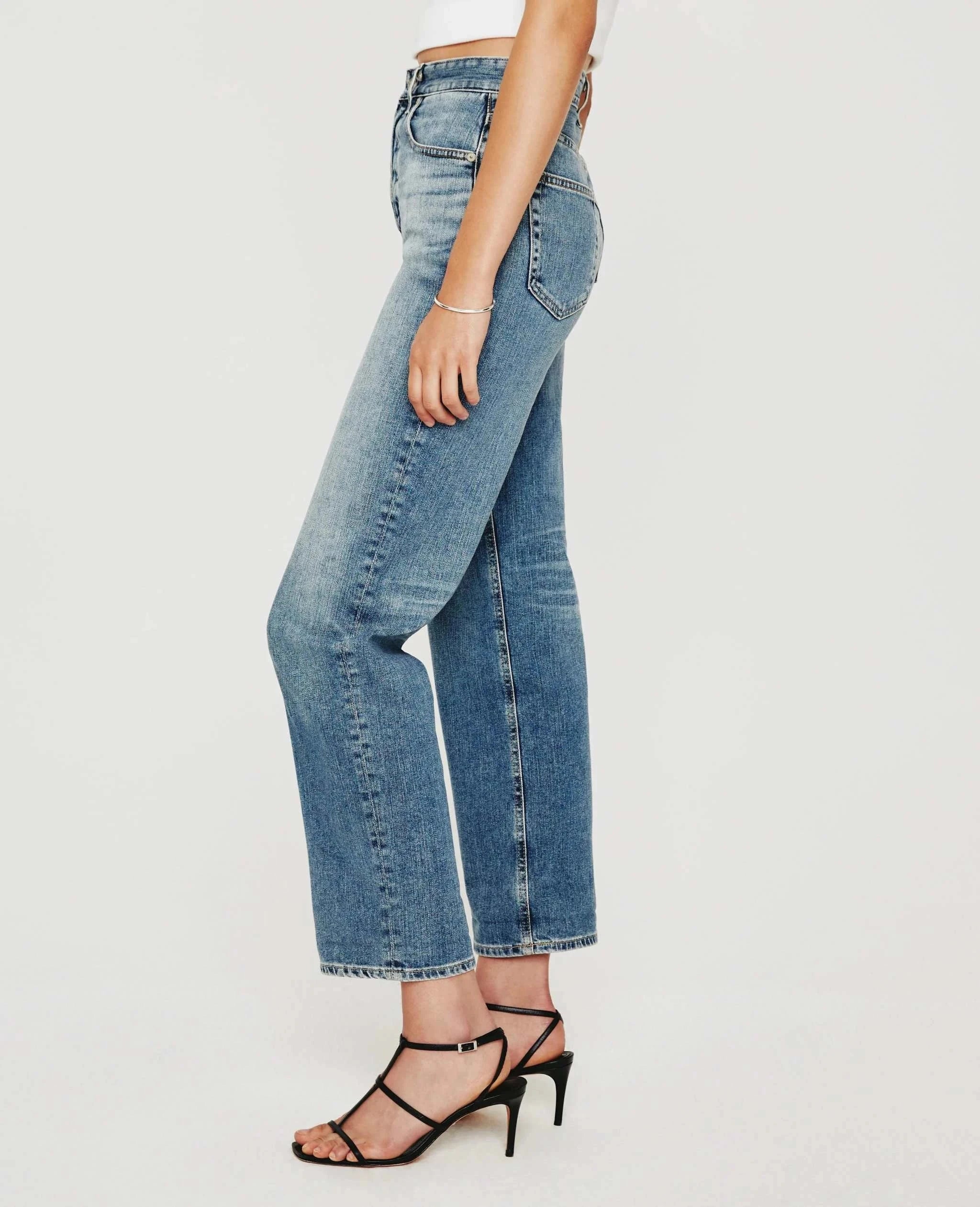 AG Knoxx High Rise Baggy Boyfriend 17 Years Waveview