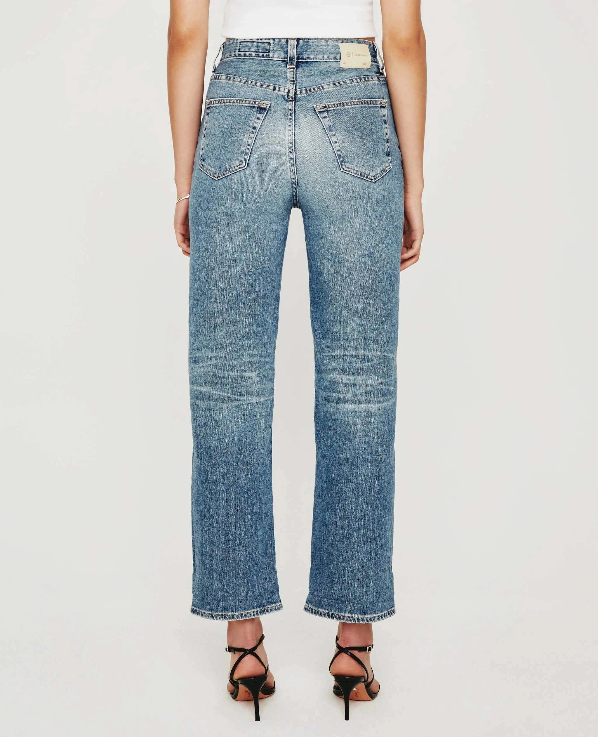 AG Knoxx High Rise Baggy Boyfriend 17 Years Waveview