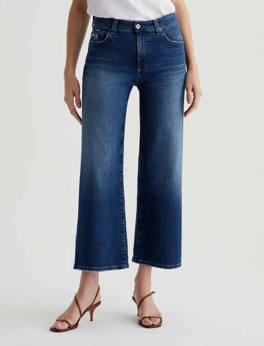 AG Saige Wide Leg Crop 7 Years La Jolla