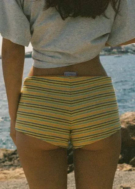 Ciao Ciao Vacation Lemon Striper Hot Pant