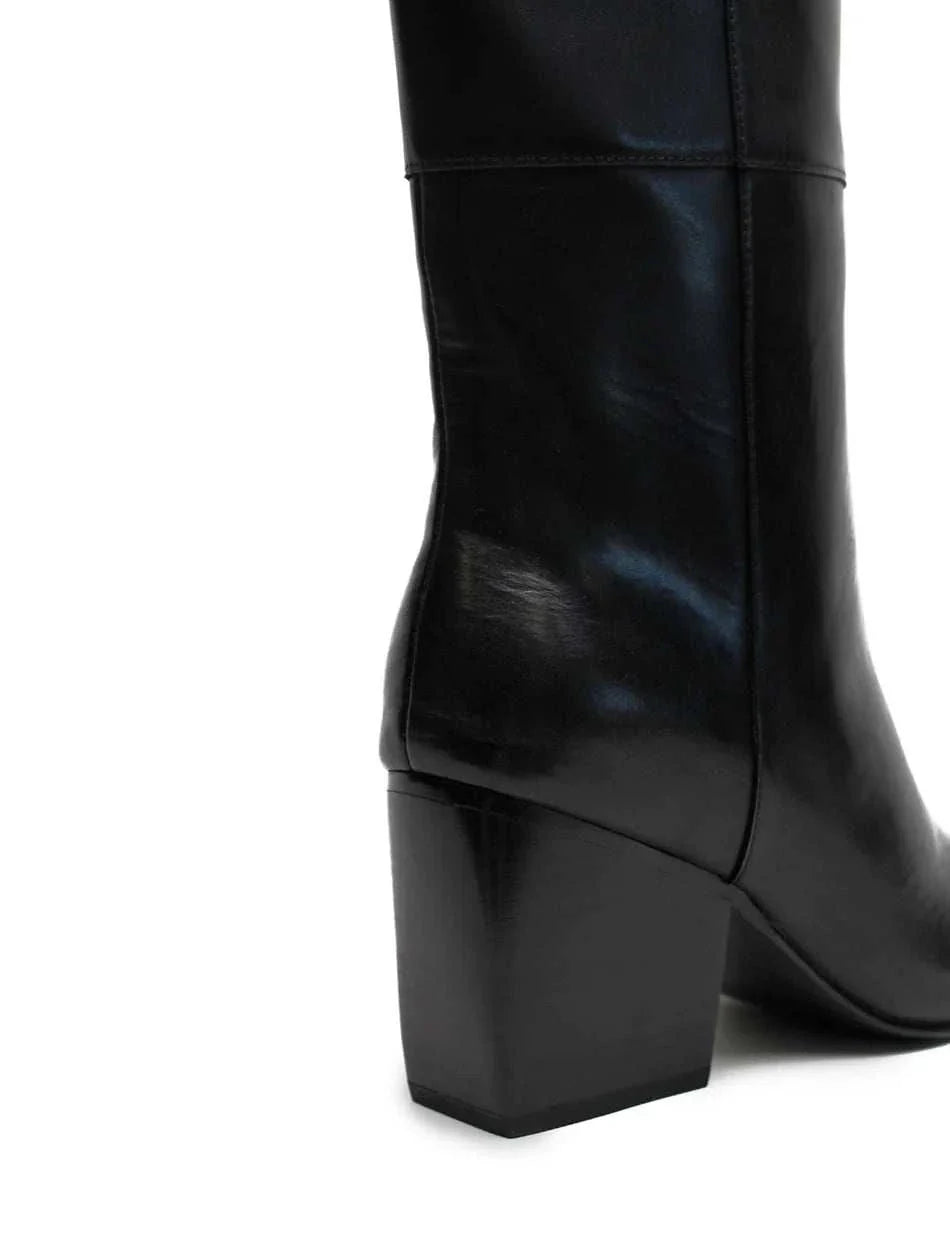 La Tribe Leone Knee High Boot Black