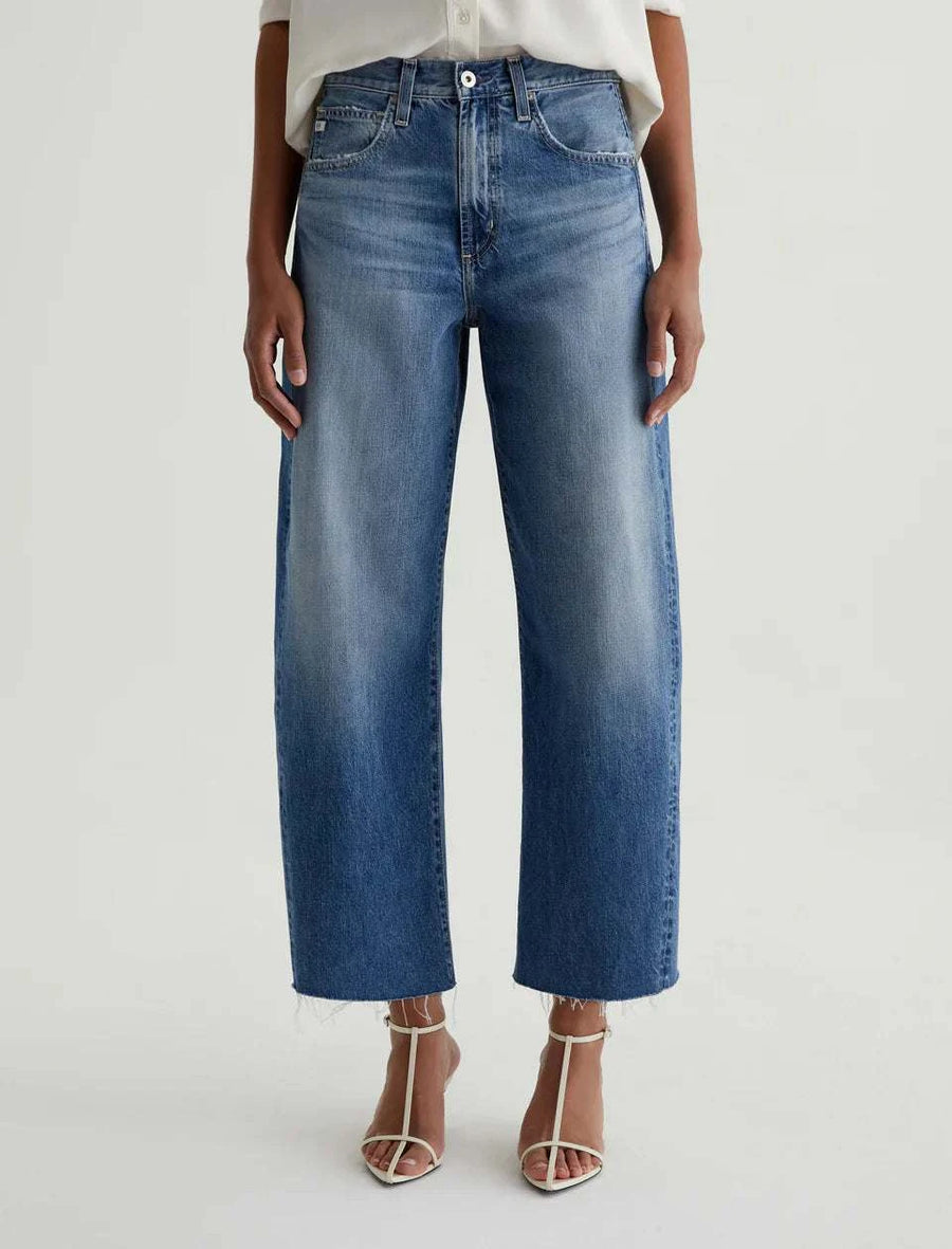 AG Hattie Crop High Rise Barrel Gemini