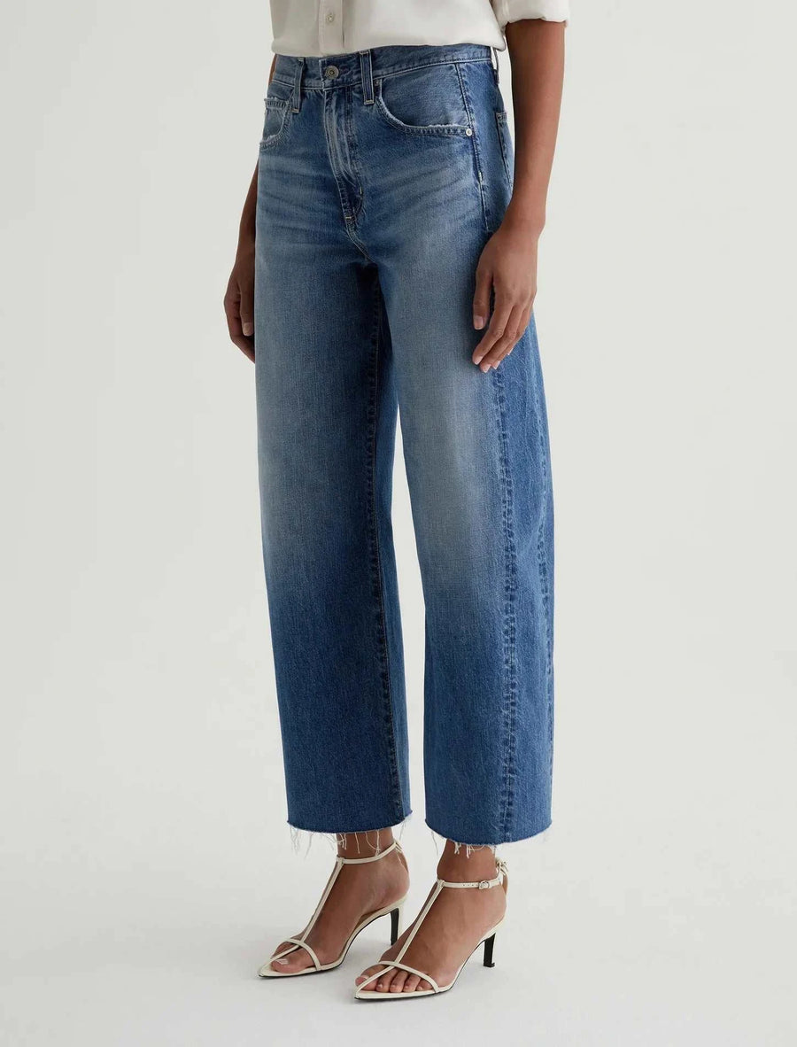 AG Hattie Crop High Rise Barrel Gemini