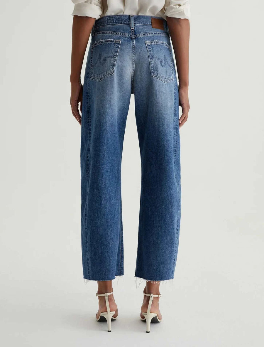 AG Hattie Crop High Rise Barrel Gemini