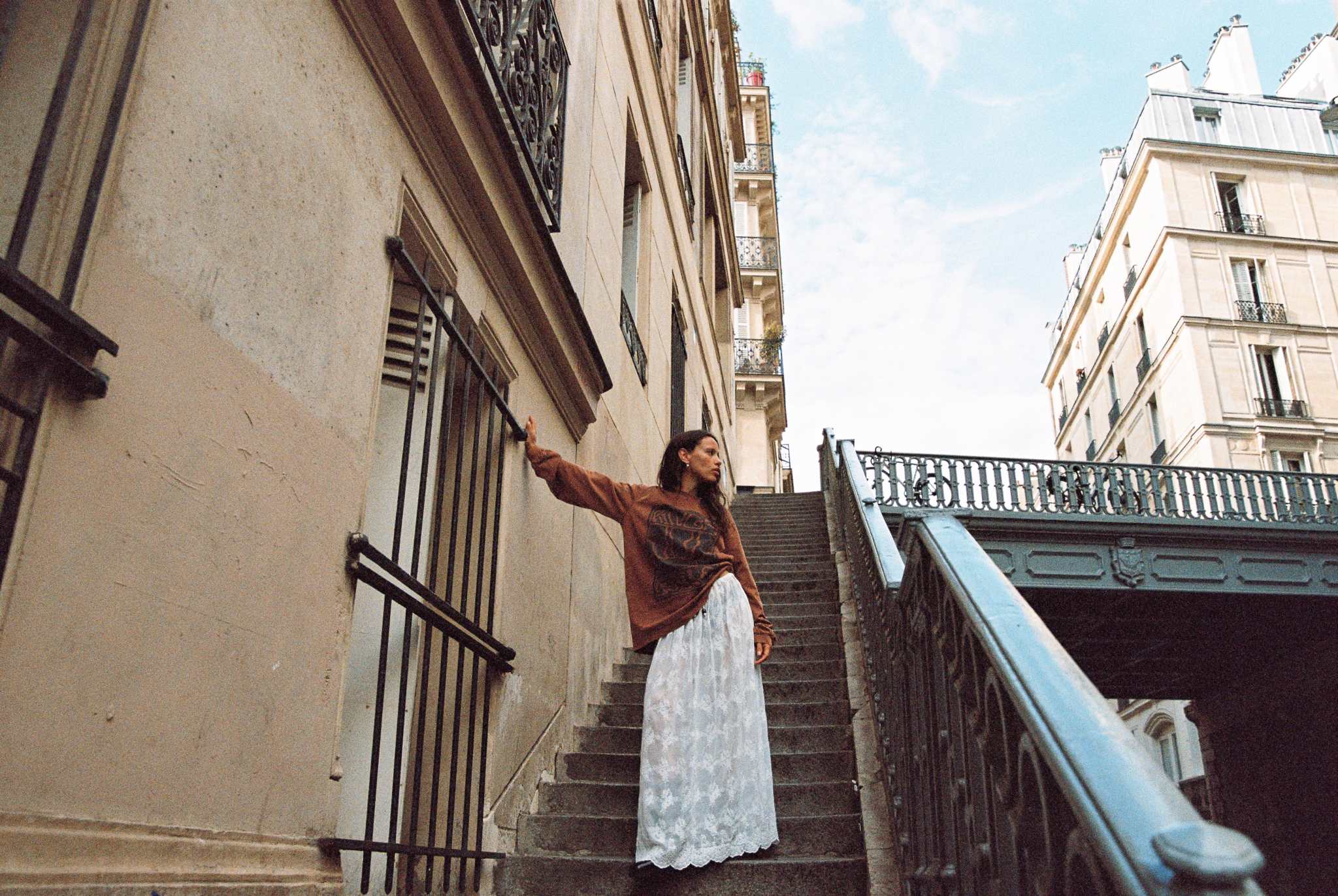 Kinga Csilla Lino Roses Tee