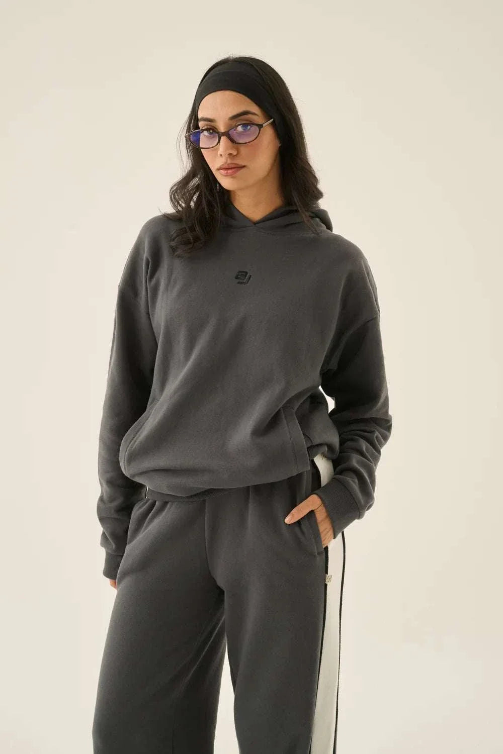 Araminta James AJ Hoodie Washed Black