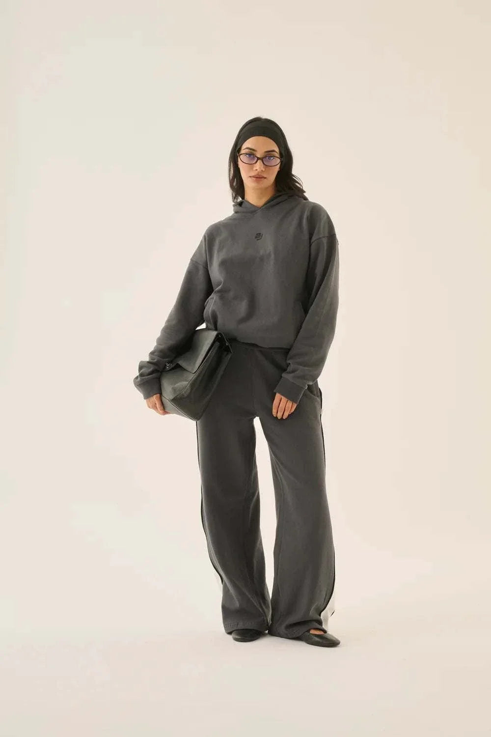 Araminta James AJ Hoodie Washed Black