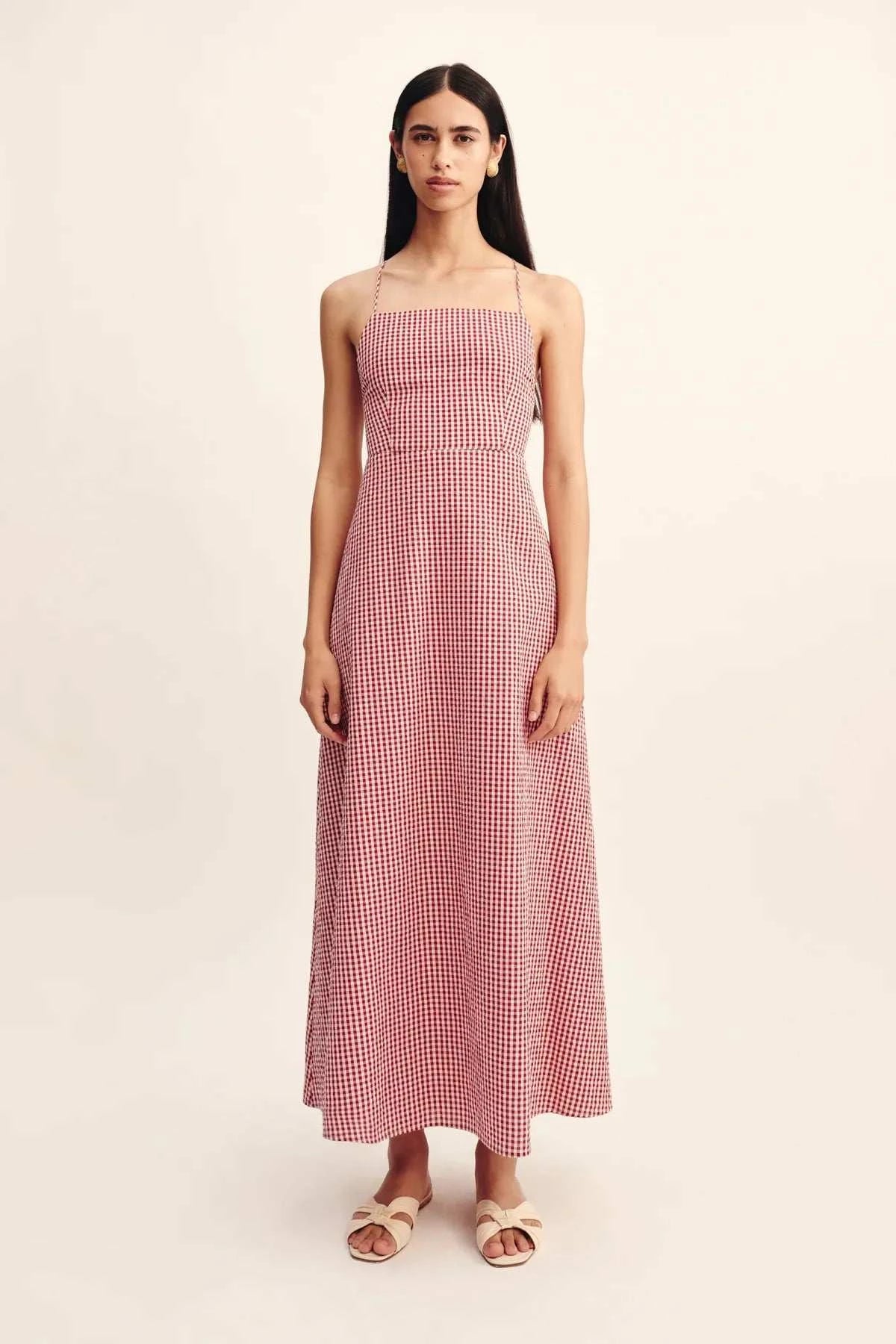 Posse Lori Dress Red Gingham