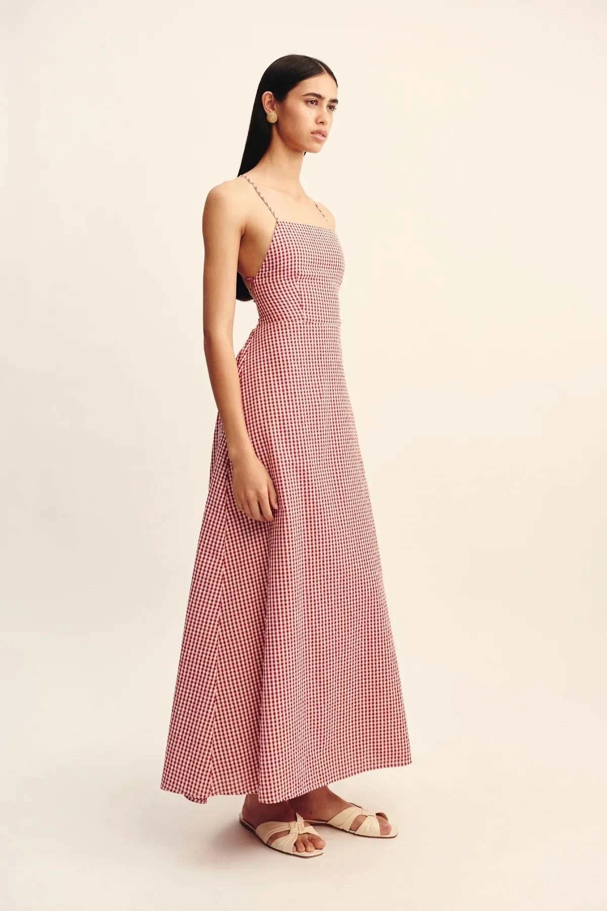 Posse Lori Dress Red Gingham