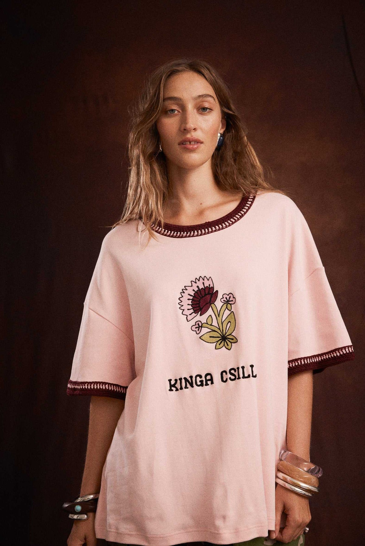 Kinga Csilla Loto Allora Tee Pink