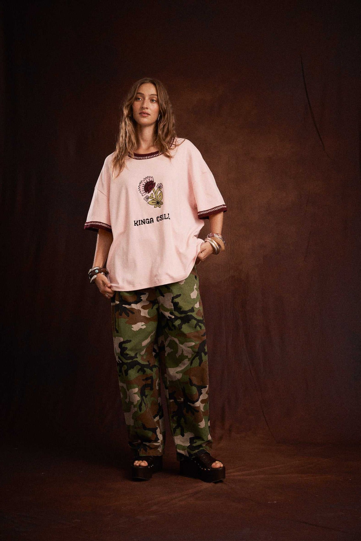 Kinga Csilla Loto Allora Tee Pink